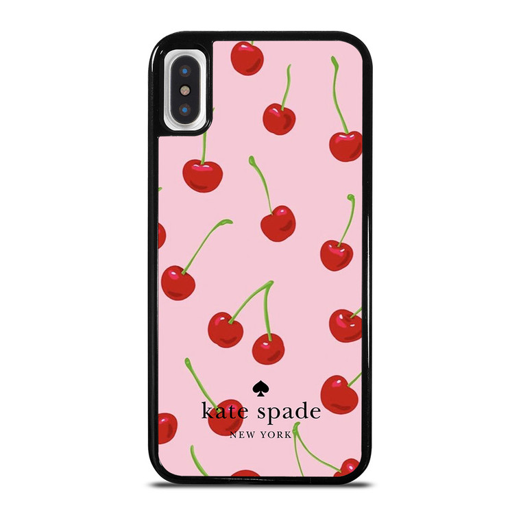 KATE SPADE NEW YORK LOGO CHERRY ICON iPhone X / XS Case Cover