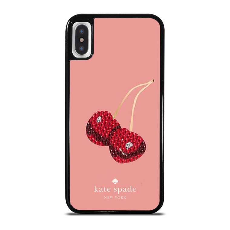 KATE SPADE NEW YORK LOGO CHERRY iPhone X / XS Case Cover