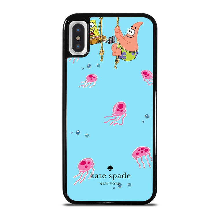 KATE SPADE NEW YORK SPONGEBOB SQUARE PANTS AND PATRICK iPhone X / XS Case Cover