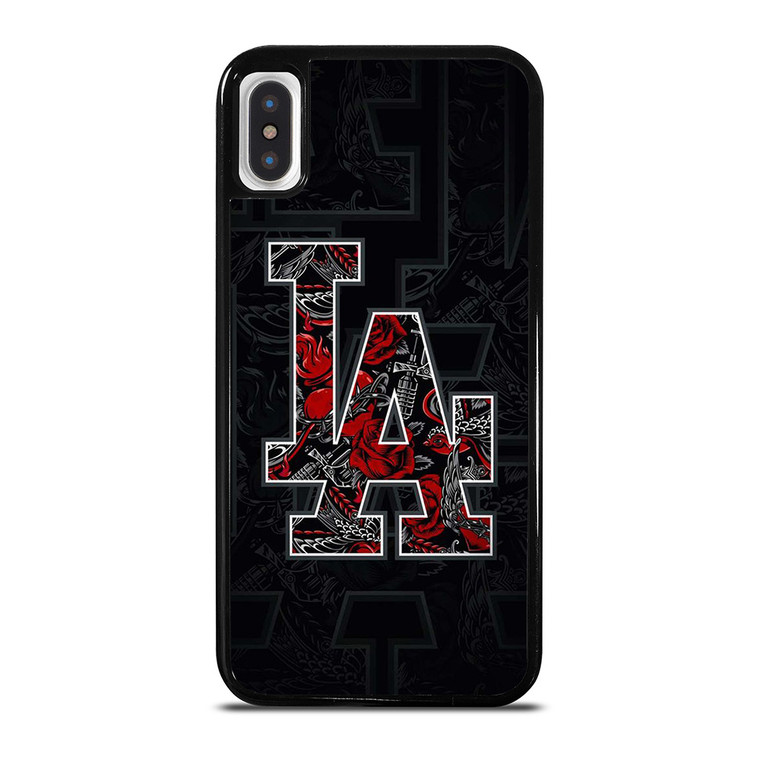 LA LOS ANGELES LAKERS NBA TATTOO LOGO iPhone X / XS Case Cover