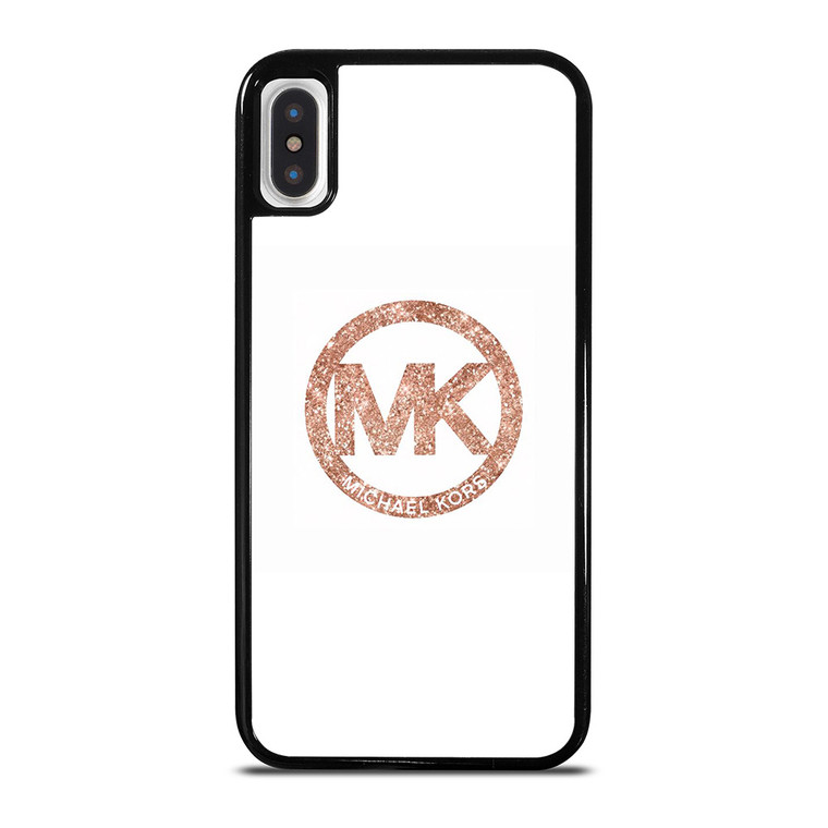 MK MICHAEL KORS LOGO SPARKLE ICON iPhone X / XS Case Cover