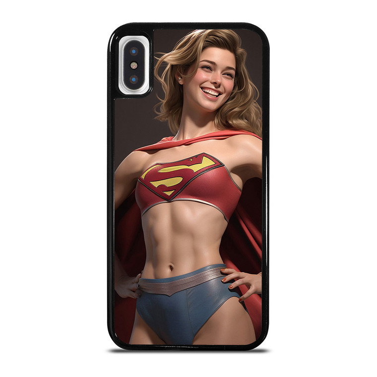 SUPERGIRL SEXY DC SUPERHERO iPhone X / XS Case Cover