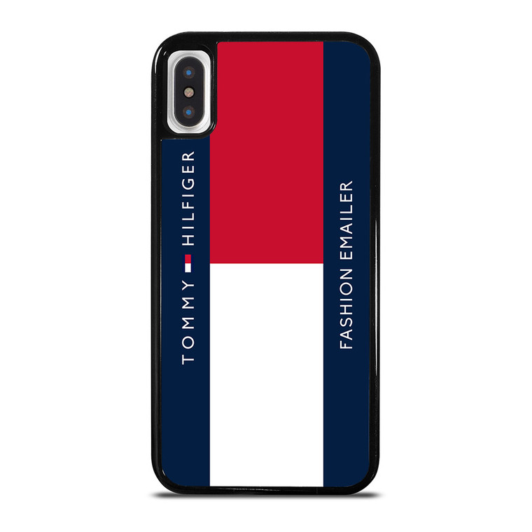 TOMMY HILFIGER TH LOGO FASHION EMAILER iPhone X / XS Case Cover