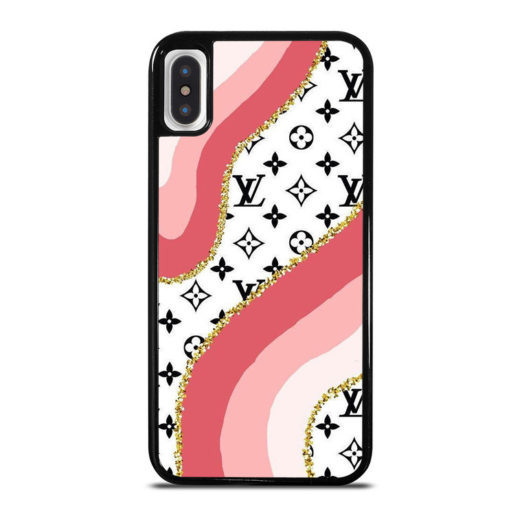 UNIQUE LOUIS VUITTON LV ICON PATTERN iPhone X / XS Case Cover