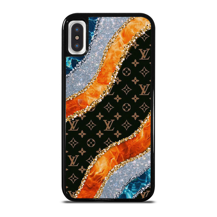 UNIQUE LOUIS VUITTON LV LOGO PATTERN iPhone X / XS Case Cover