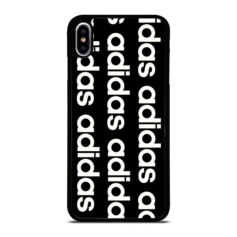 ADIDAS WORD MARK PATTERN iPhone XS Max Case Cover