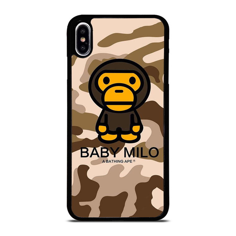 BABY MILO BATHING APE CAMO iPhone XS Max Case Cover