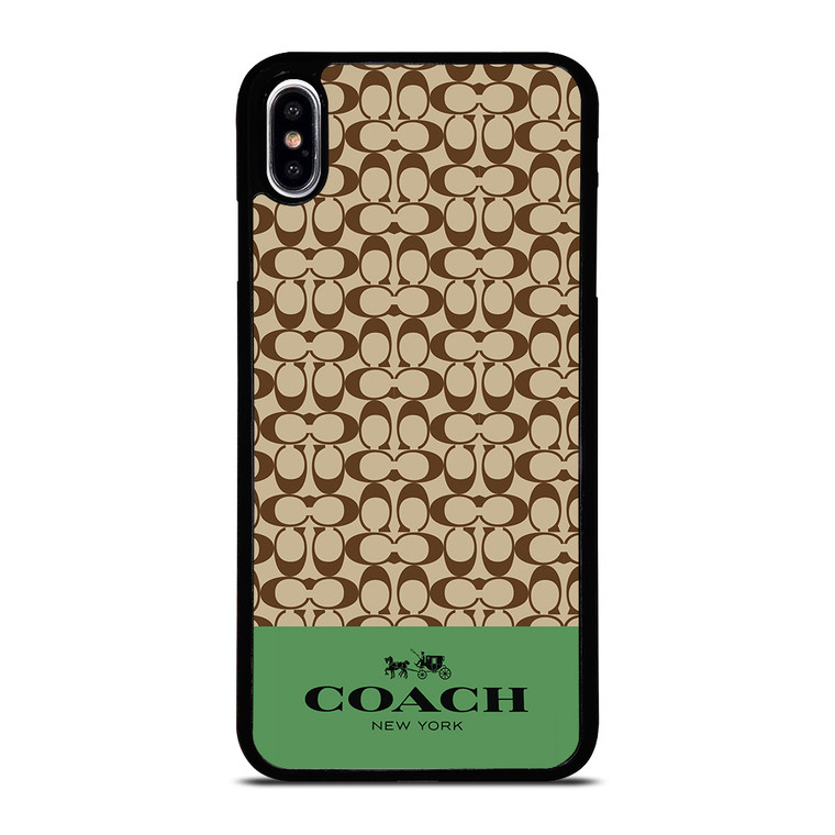 COACH NEW YORK LOGO EMBLEM iPhone XS Max Case Cover