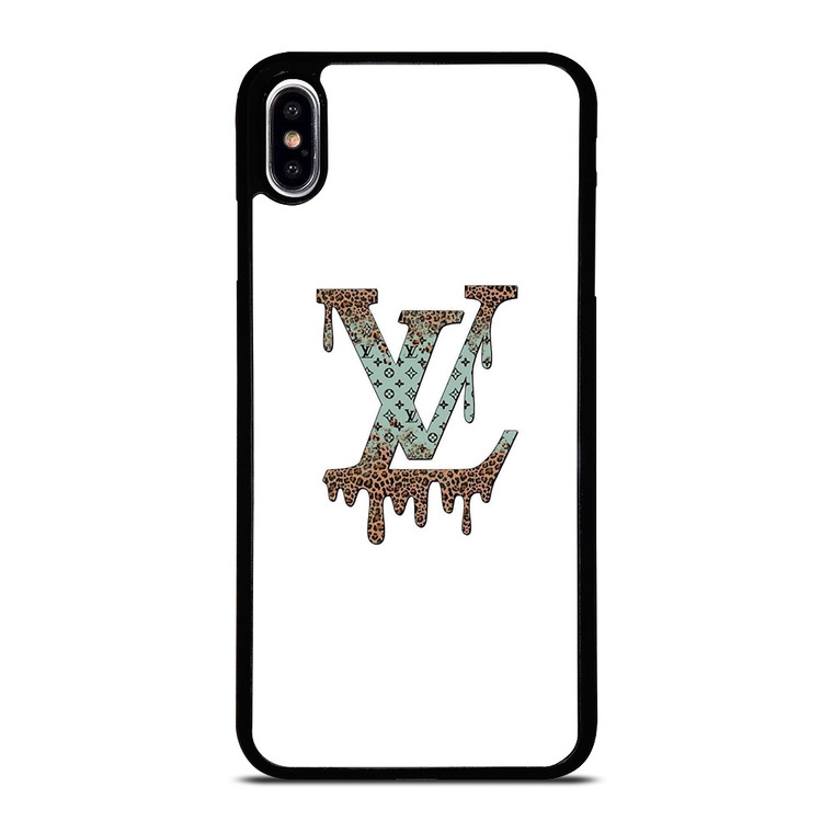 LOUIS VUITTON LV MELTING LOGO PATTERN iPhone XS Max Case Cover