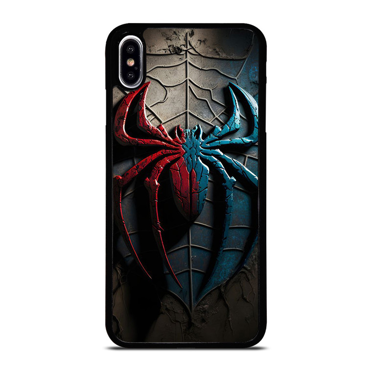 MARVEL SPIDERMAN ART EMBLEM iPhone XS Max Case Cover