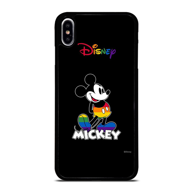 MICKEY MOUSE CARTOON BLACK DISNEY iPhone XS Max Case Cover