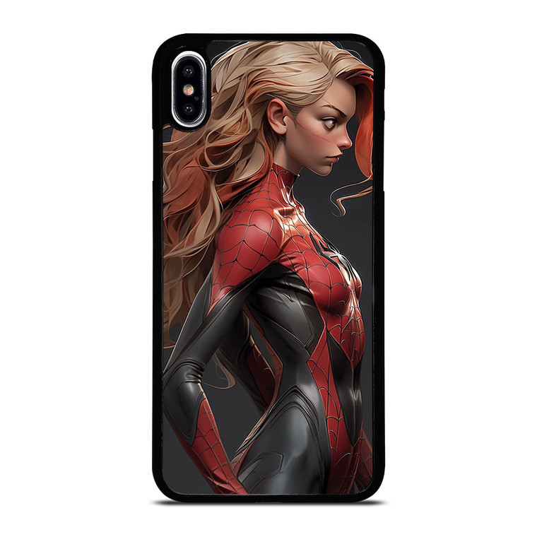 SPIDER GIRL SEXY CARTOON MARVEL COMICS iPhone XS Max Case Cover