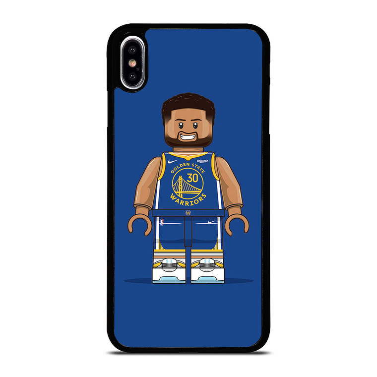 STEPHEN CURRY GOLDEN STATE WARRIORS NBA LEGO BASKETBALL iPhone XS Max Case Cover