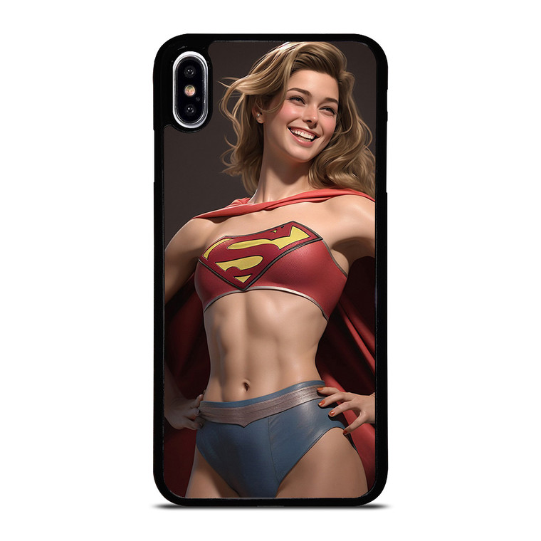 SUPERGIRL SEXY DC SUPERHERO iPhone XS Max Case Cover
