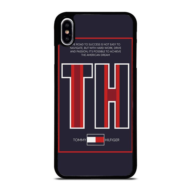 TOMMY HILFIGER TH FASHION LOGO AMERICAN DREAM iPhone XS Max Case Cover