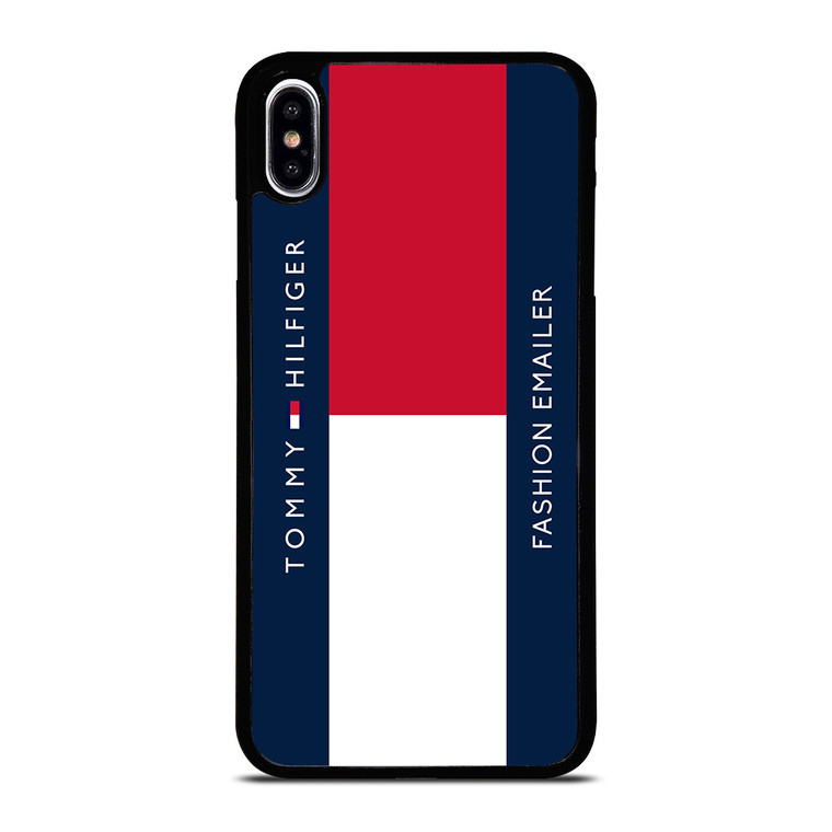TOMMY HILFIGER TH LOGO FASHION EMAILER iPhone XS Max Case Cover