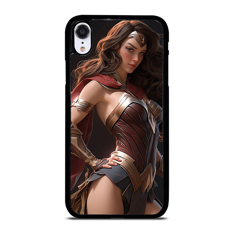 BEAUTIFUL WONDER WOMAN DC COMIC SUPERHERO iPhone XR Case Cover