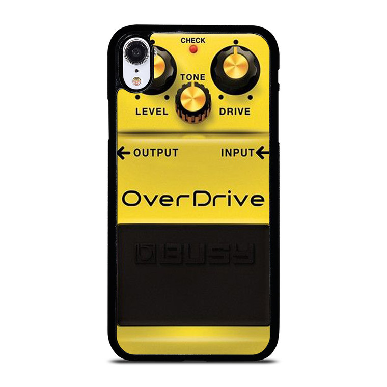 BOSS ELECTRIC GUITAR PEDAL EFFECT OVERDRIVE iPhone XR Case Cover