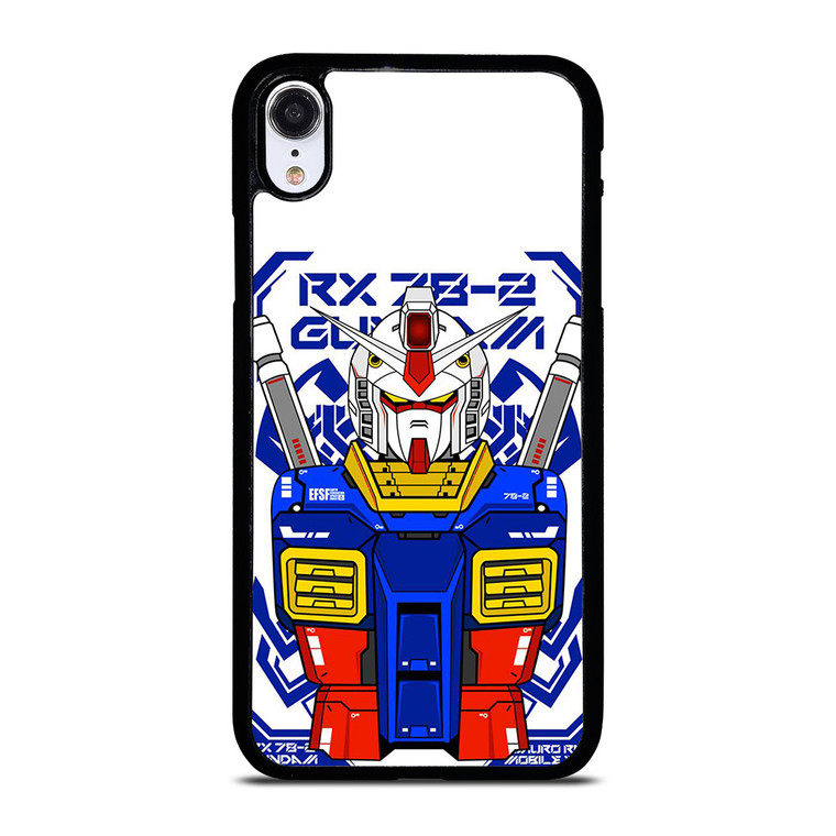 GUNDAM ROBOT CARTOON ANIME iPhone XR Case Cover