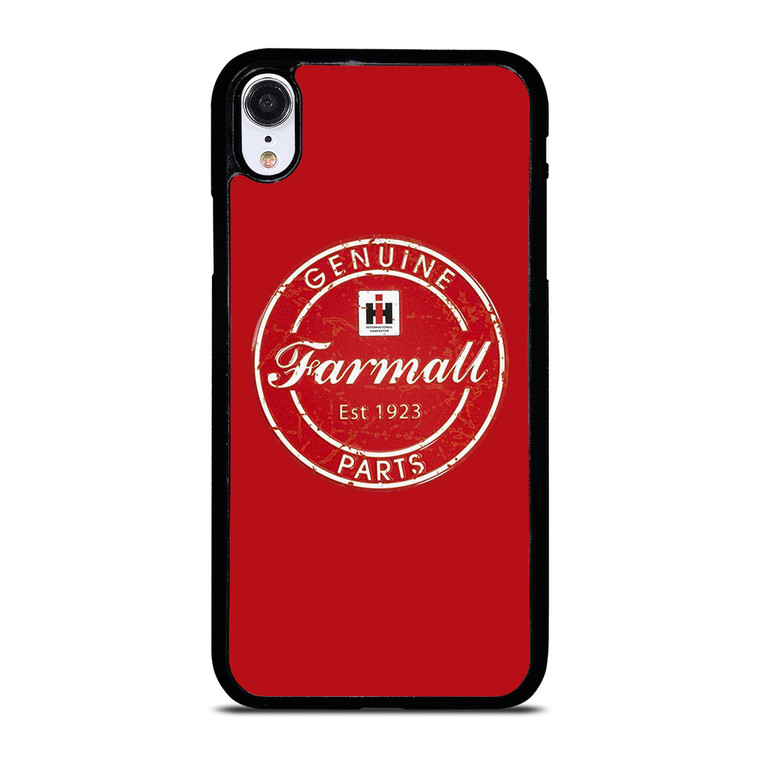 IH INTERNATIONAL HARVESTER FARMALL LOGO TRACTOR PARTS EST 1923 iPhone XR Case Cover