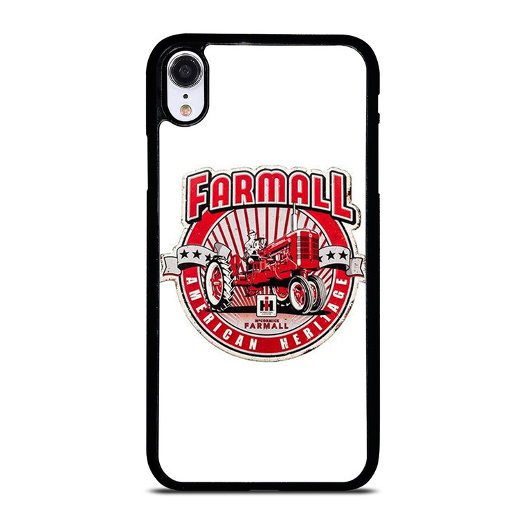 IH INTERNATIONAL HARVESTER FARMALL TRACTOR LOGO AMREICAN HERITAGE iPhone XR Case Cover