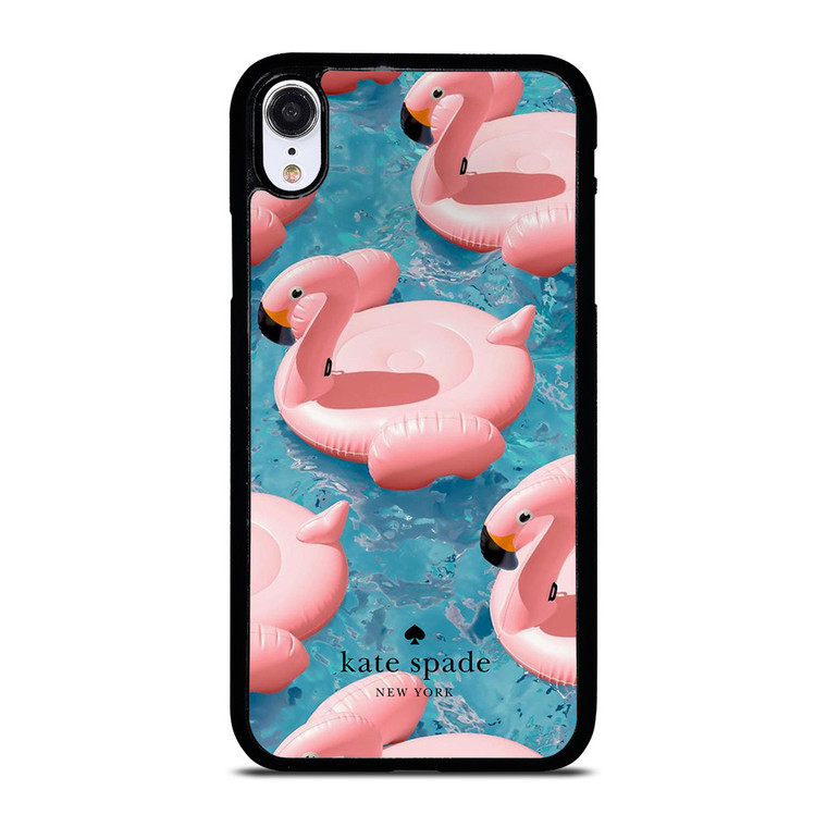 KATE SPADE NEW YORK LOGO BUOY FLAMENGO ICON iPhone XR Case Cover