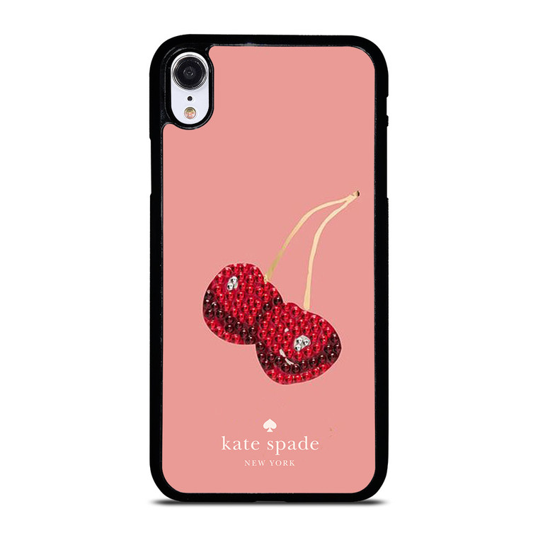 KATE SPADE NEW YORK LOGO CHERRY iPhone XR Case Cover