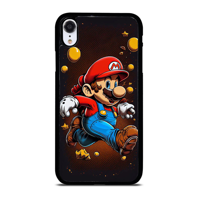 MARIO BROSS GAME CARTOON iPhone XR Case Cover