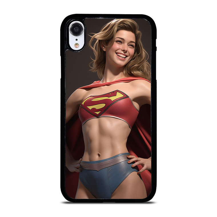 SUPERGIRL SEXY DC SUPERHERO iPhone XR Case Cover