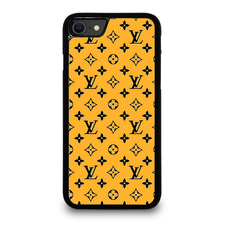 LOUIS VUITTON LV YELLOW PATERN ICON LOGO iPhone SE 2020 Case Cover