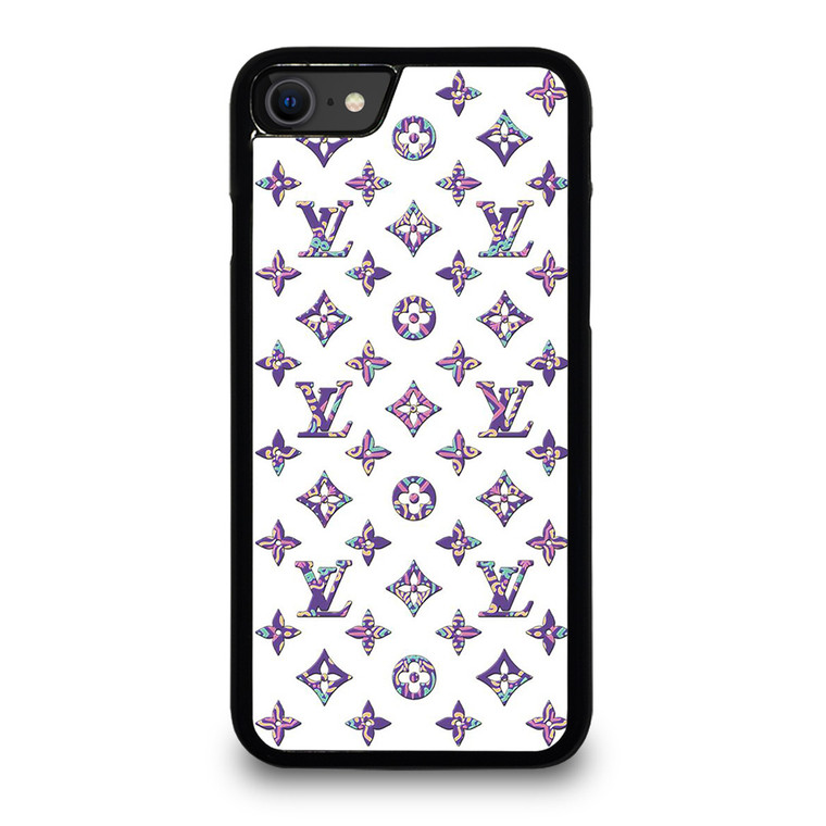 LOUIS VUITTON PATTERN LV LOGO ICON iPhone SE 2020 Case Cover