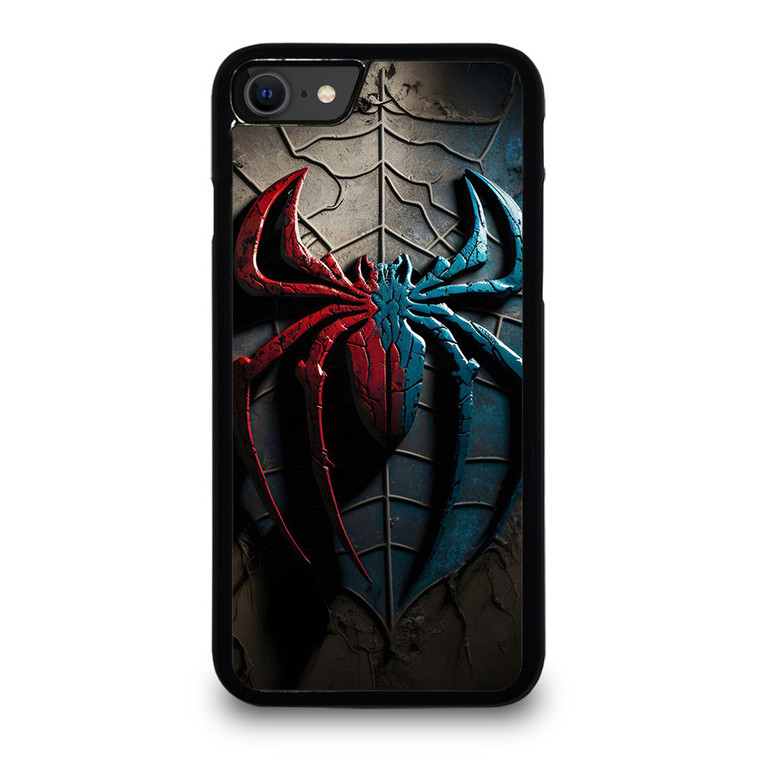 MARVEL SPIDERMAN ART EMBLEM iPhone SE 2020 Case Cover