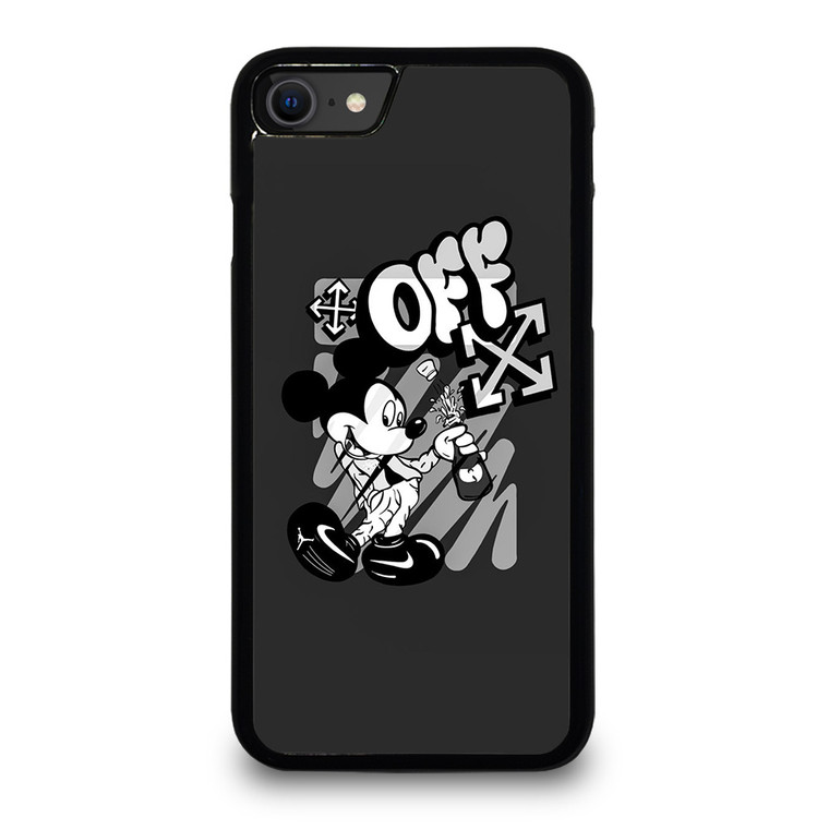 MICKEY MOUSE OFF WHITE LOGO iPhone SE 2020 Case Cover