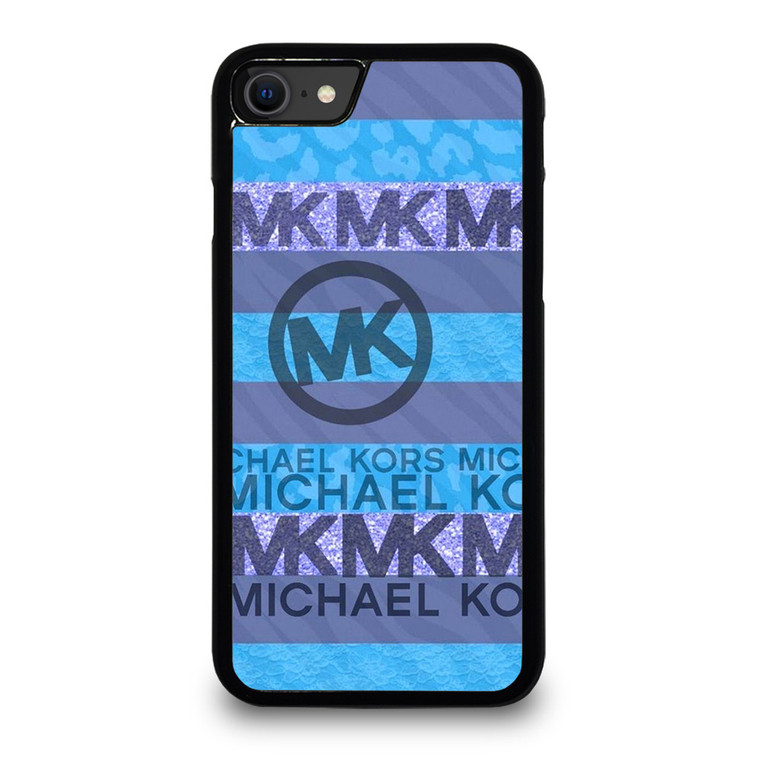 MK MICHAEL KORS LOGO BLUE ICON iPhone SE 2020 Case Cover