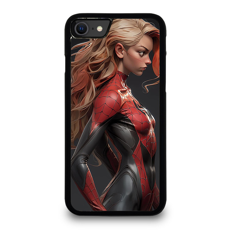 SPIDER GIRL SEXY CARTOON MARVEL COMICS iPhone SE 2020 Case Cover
