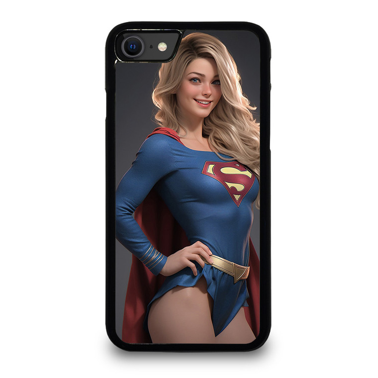 SUPERGIRL DC SUPERHERO SEXY iPhone SE 2020 Case Cover