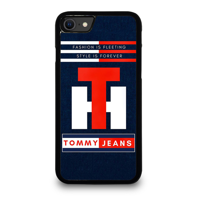 TOMMY HILFIGER JEANS TH LOGO STYLE IS FOREVER iPhone SE 2020 Case Cover