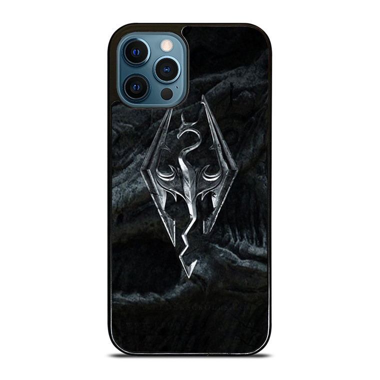 SKYRIM LOGO ELDER SCROLLS iPhone 12 Pro Case Cover