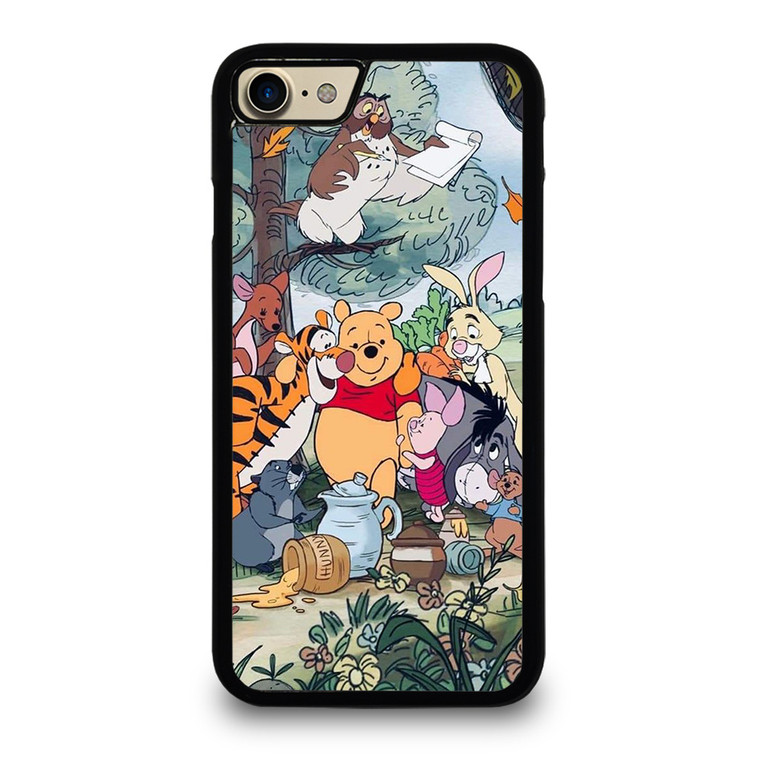 CARTOON WINNIE THE POOH AND FRIENDS DISNEY iPhone 8 Case Cover