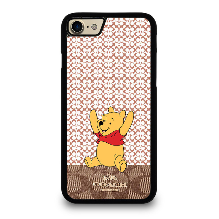 COACH NEW YORK LOGO WINNIE THE POOH DISNEY iPhone 8 Case Cover