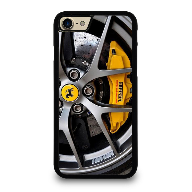 FERRARI WHEEL LOGO ICON iPhone 8 Case Cover