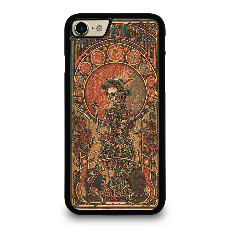 GREATEFUL DEAD BAND ICON THE PIRATES SKULL iPhone 8 Case Cover