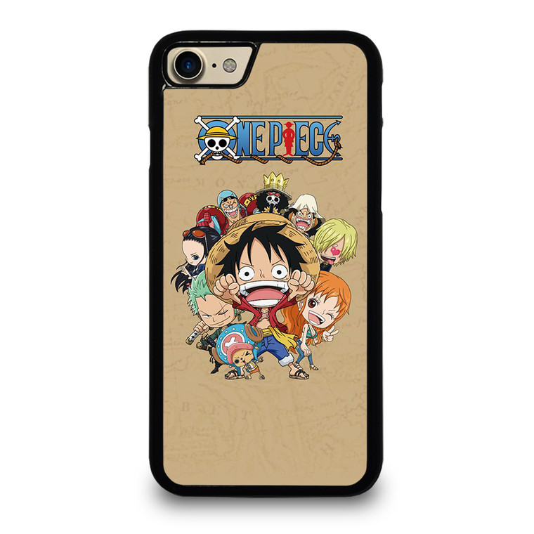 ONE PIECE CUTE MINI CHARACTER ANIME MANGE iPhone 8 Case Cover