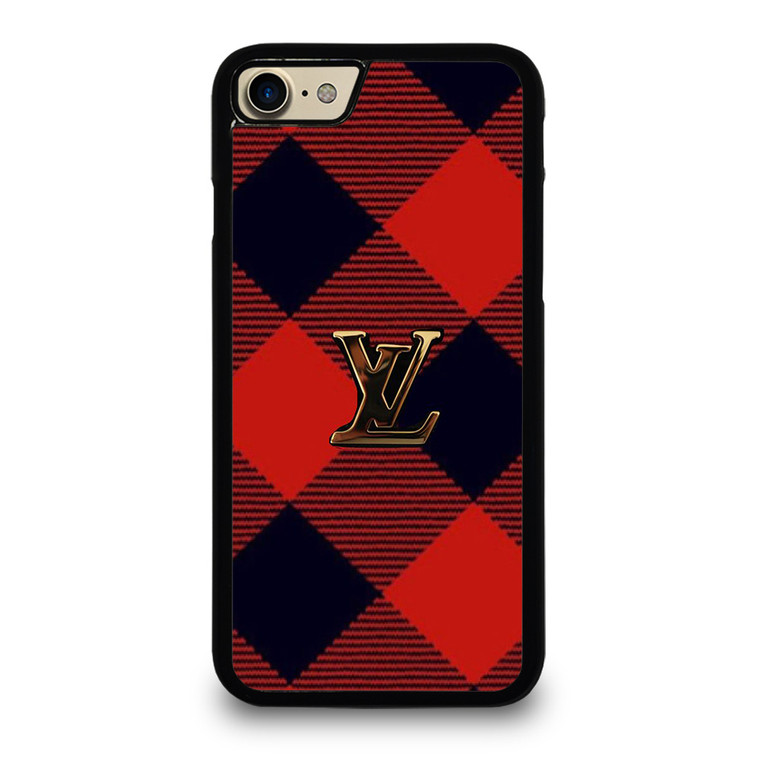 LOUIS VUITTON LV LOGO PATTERN RED iPhone 7 Case Cover