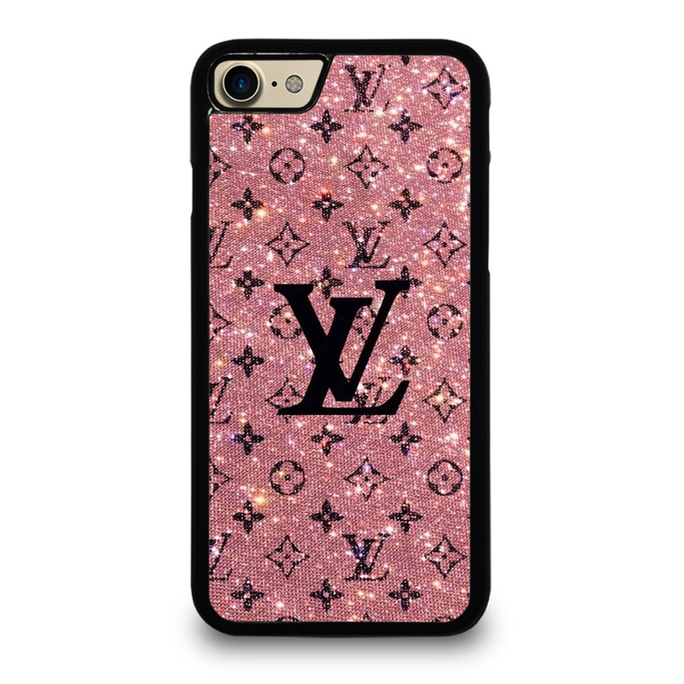 LOUIS VUITTON LV LOGO PINK SPARKLE iPhone 7 Case Cover