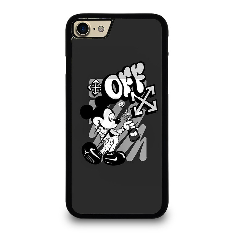 MICKEY MOUSE OFF WHITE LOGO iPhone 7 Case Cover
