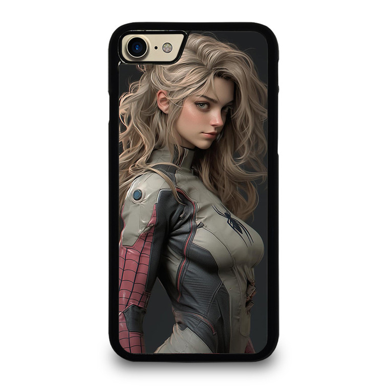 SPIDER GIRL MARVEL COMICS CARTOON SEXY iPhone 7 Case Cover