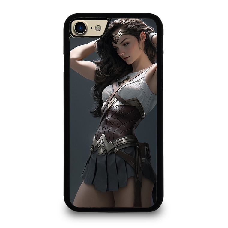 WONDER WOMAN BEAUTIFUL SUPERHERO DC COMIC iPhone 7 Case Cover