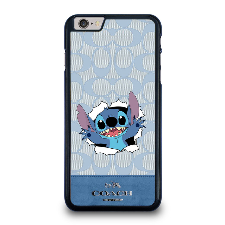 COACH NEW YORK LOGO DISNEY STITCH iPhone 6 / 6S Plus Case Cover