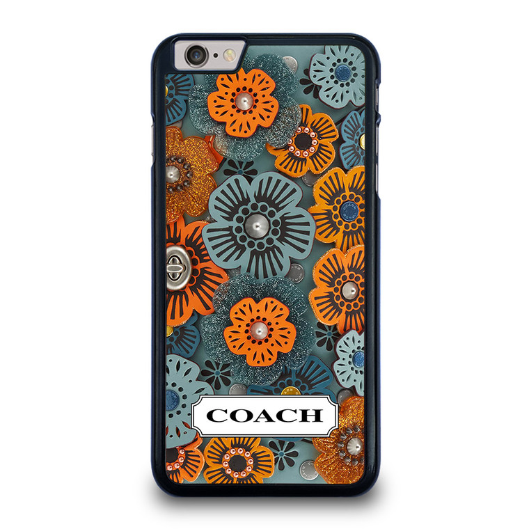 COACH NEW YORK LOGO TEA ROSE PATTERN iPhone 6 / 6S Plus Case Cover